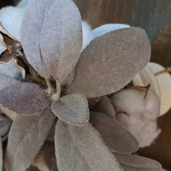 Elegant White Potted Faux Plant EUC - Picture 3 of 6